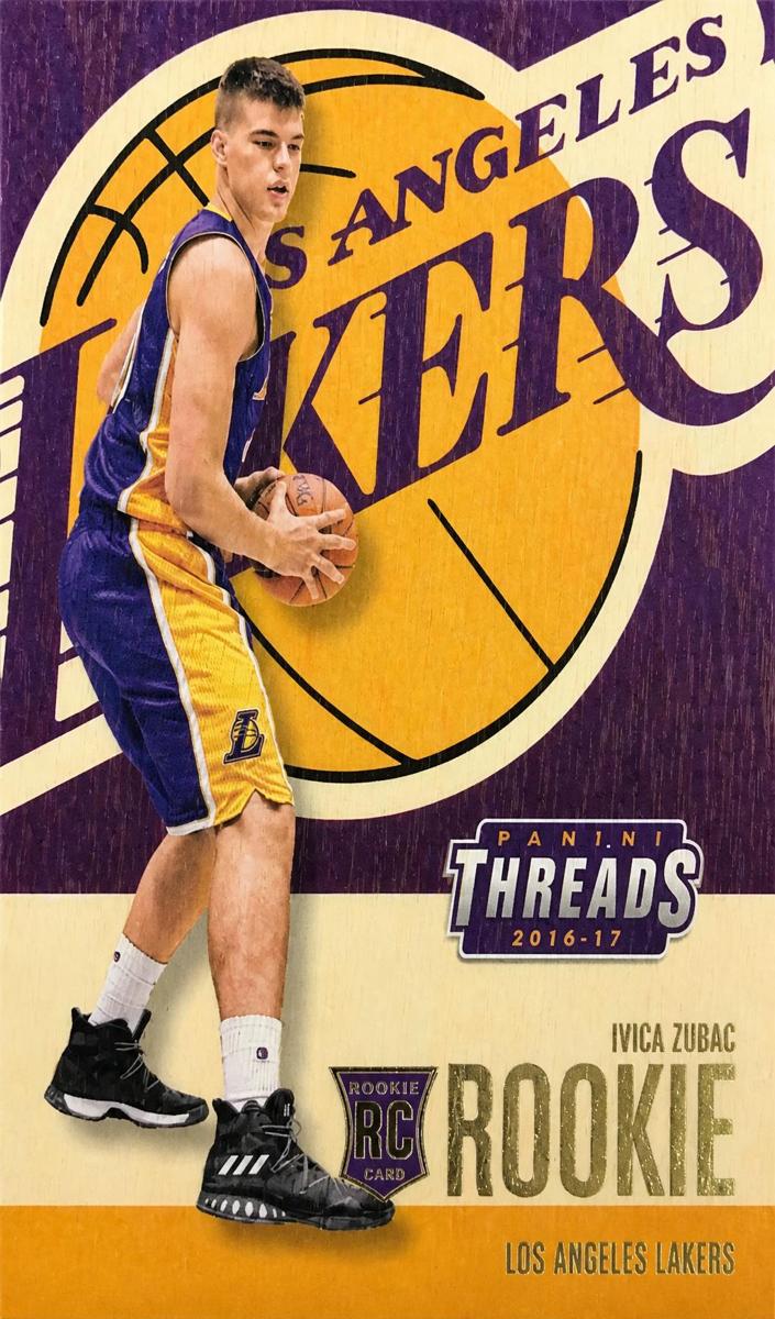 2016 Panini Threads Ivica Zubac #251 card