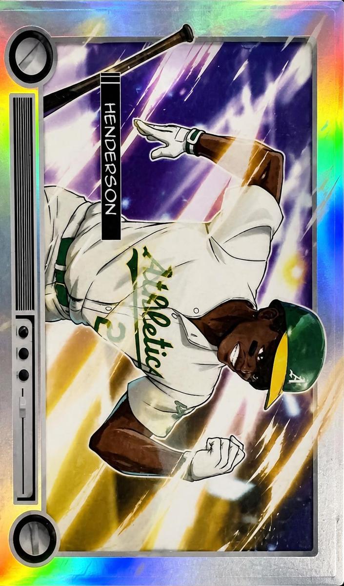Rickey Henderson card