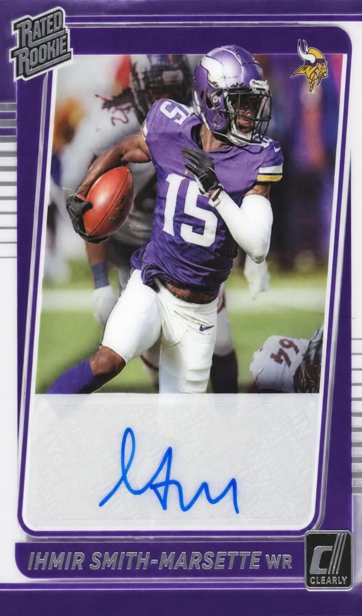 2021 Panini Clearly Donruss Ihmir Smith-Marsette #91 card