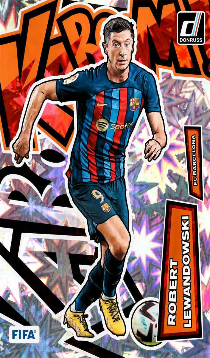 2022 Panini Donruss Robert Lewandowski #9 card