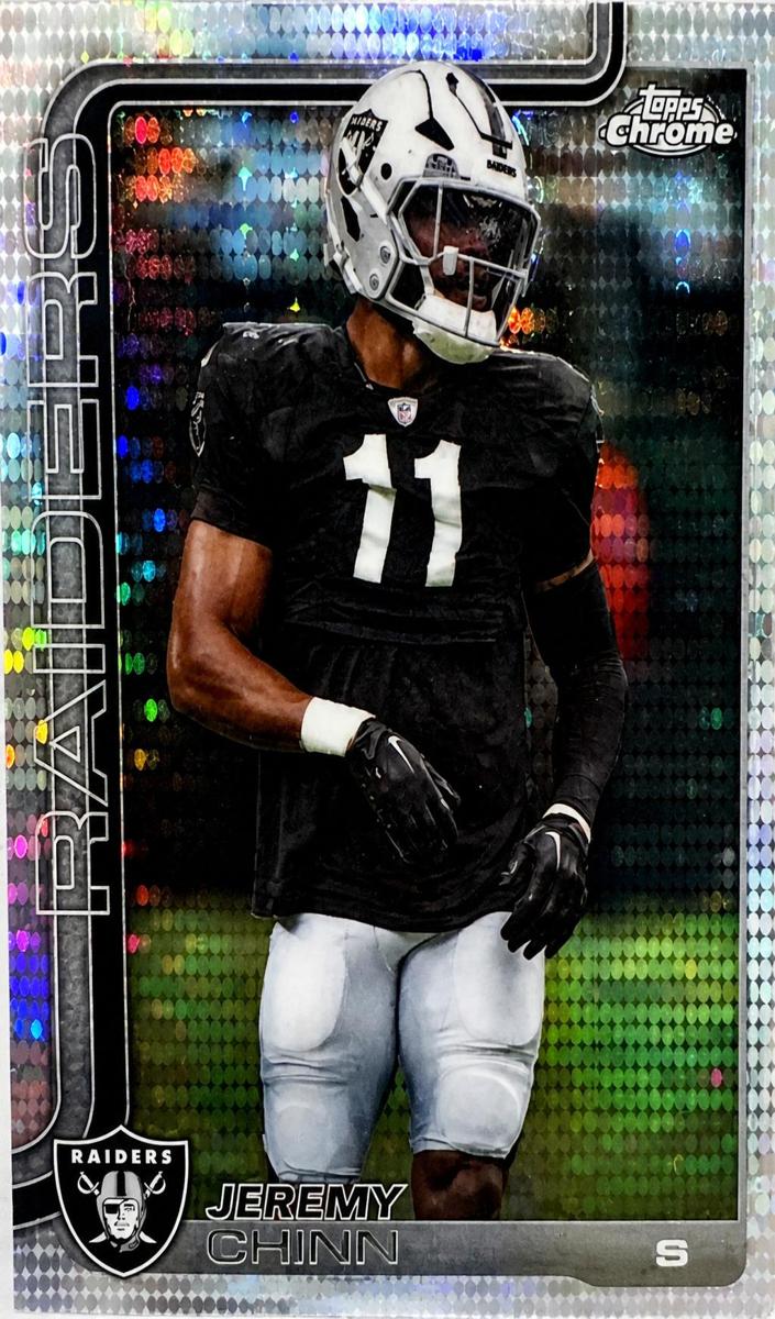 Jeremy Chinn 2025 Topps Chrome Football card