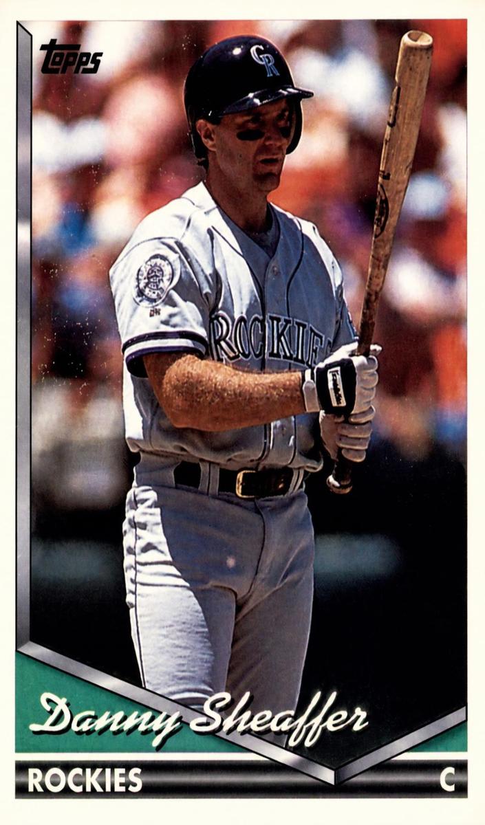 1994 Topps Danny Sheaffer #314 card