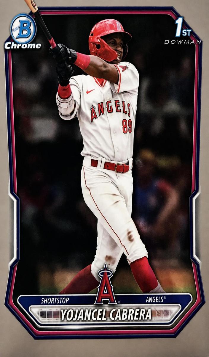 Yojancel Cabrera 2026 Bowman Baseball card