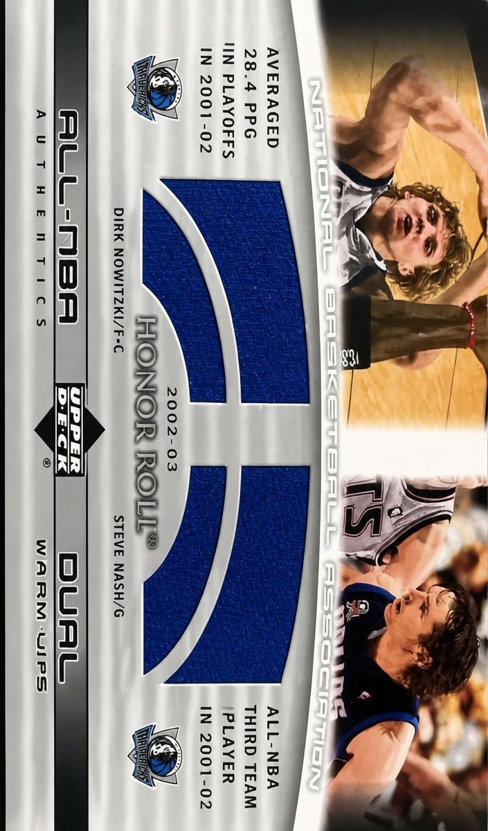 2002 Dirk Nowitzki / Steve Nash #DN/SN-W