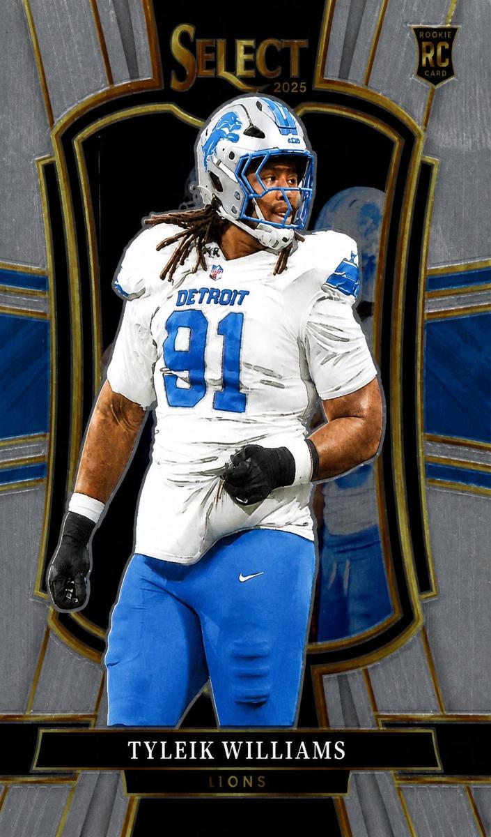 Tyleik Williams 2025 Select Football card