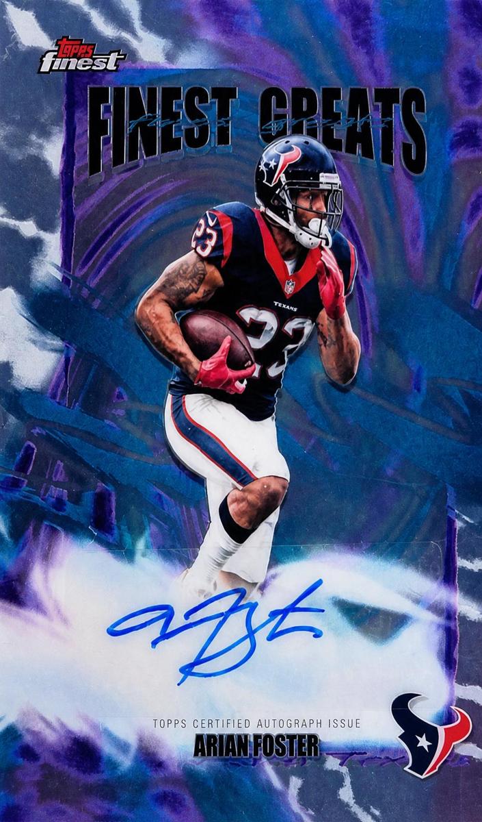 2025 Topps Finest Arian Foster #FGA-AF card