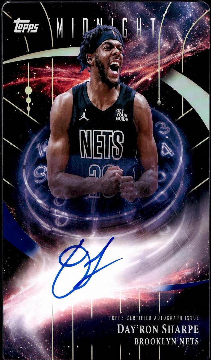 2025 Topps Midnight Day'ron Sharpe #SM-DS card
