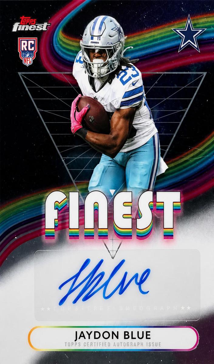 Jaydon Blue 2025 Finest Football card