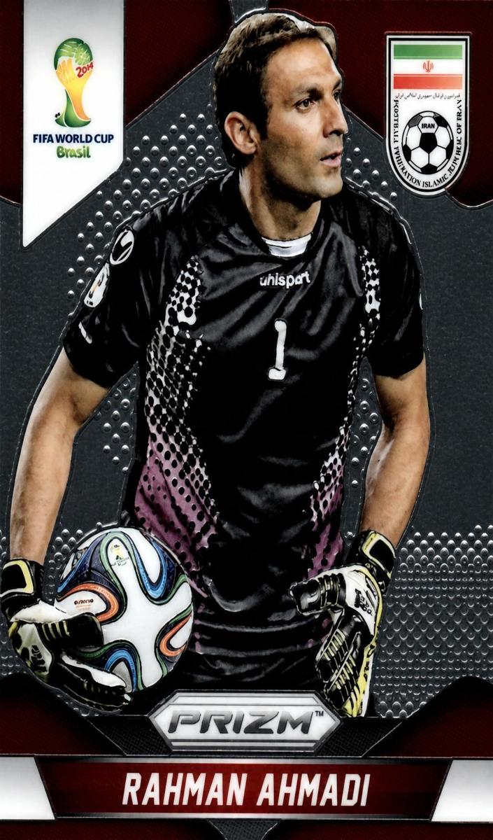 2014 Panini Prizm World Cup Rahman Ahmadi [Purple] #121 card