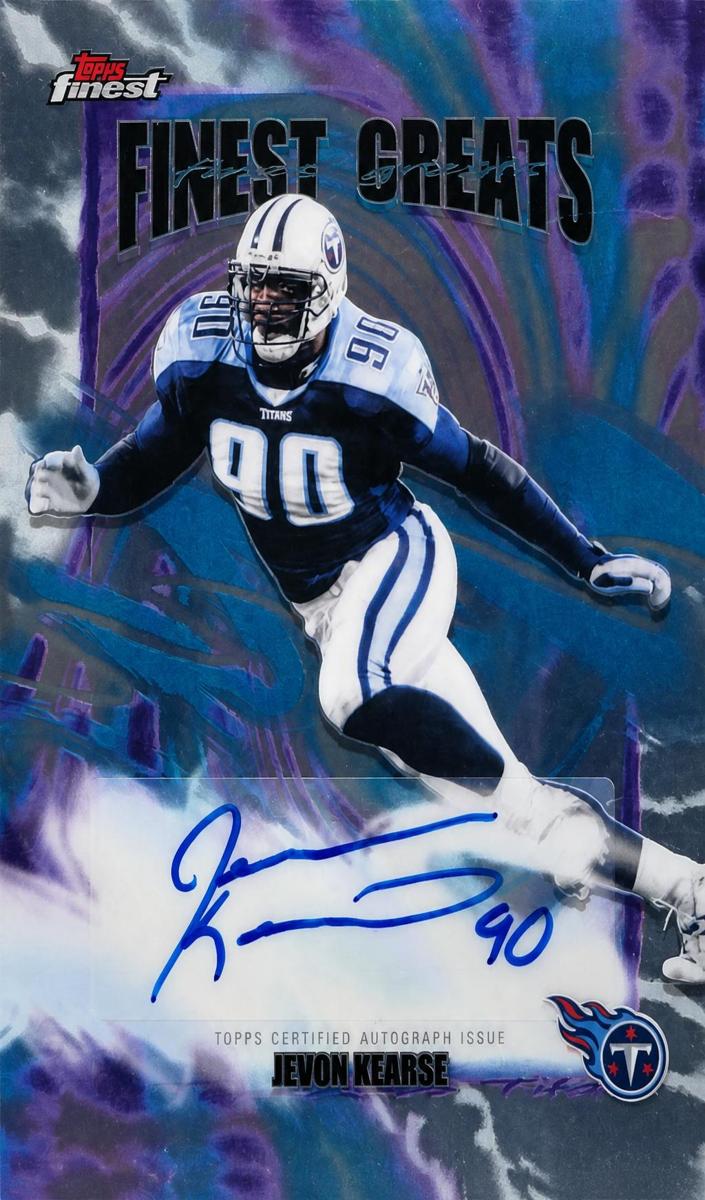 Jevon Kearse 2025 Topps Finest Greats Autographs Football