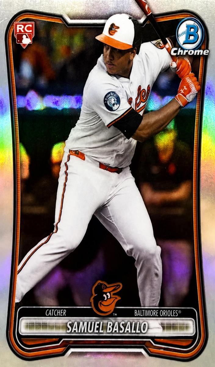 Samuel Basallo 2026 Bowman Baseball card