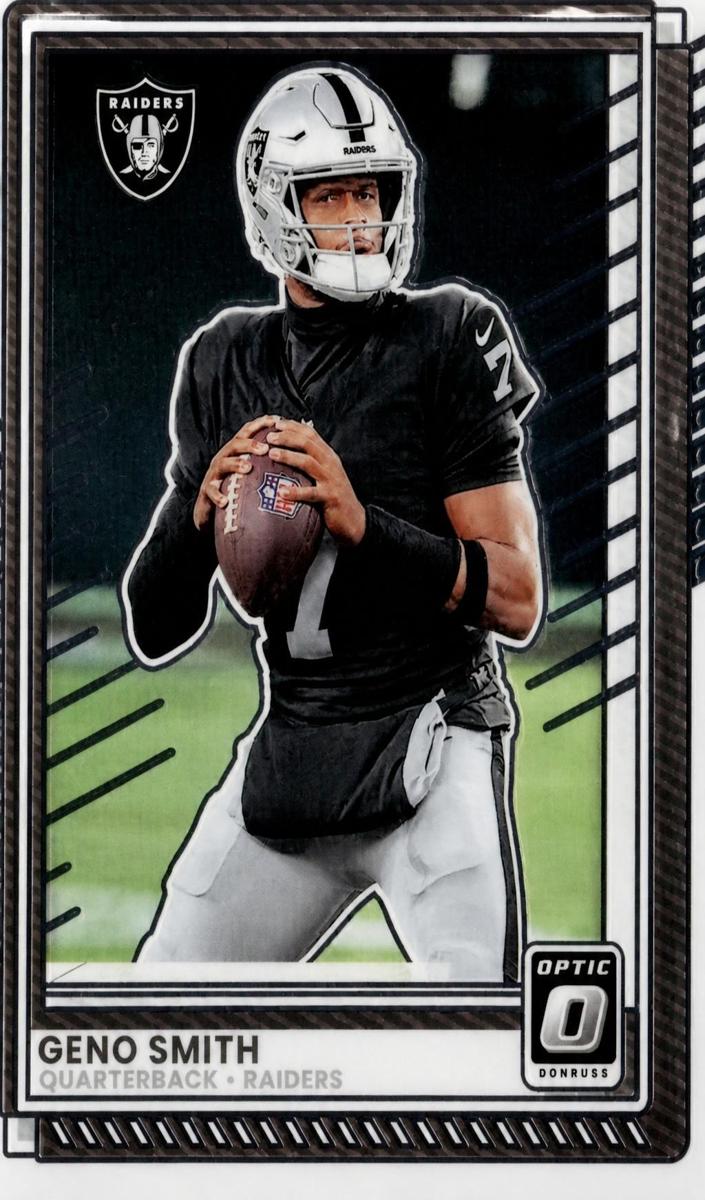 Geno Smith 2025 Donruss Optic Football card