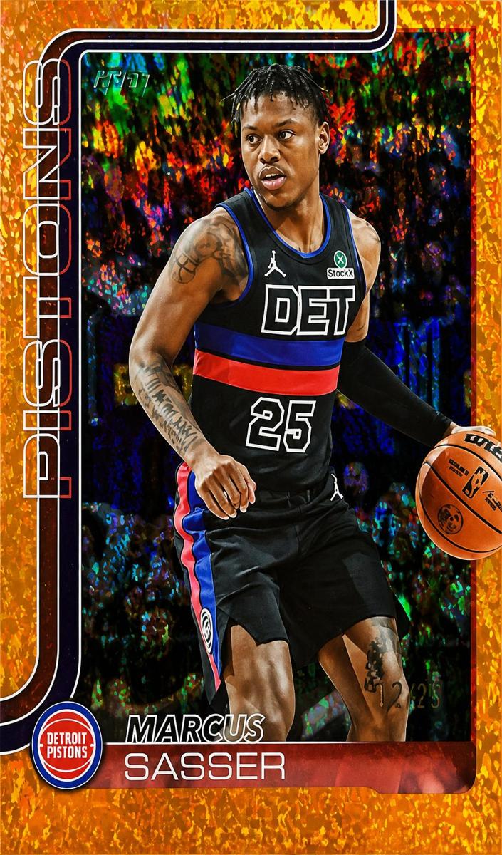 Marcus Sasser 2025 Topps Basketball card