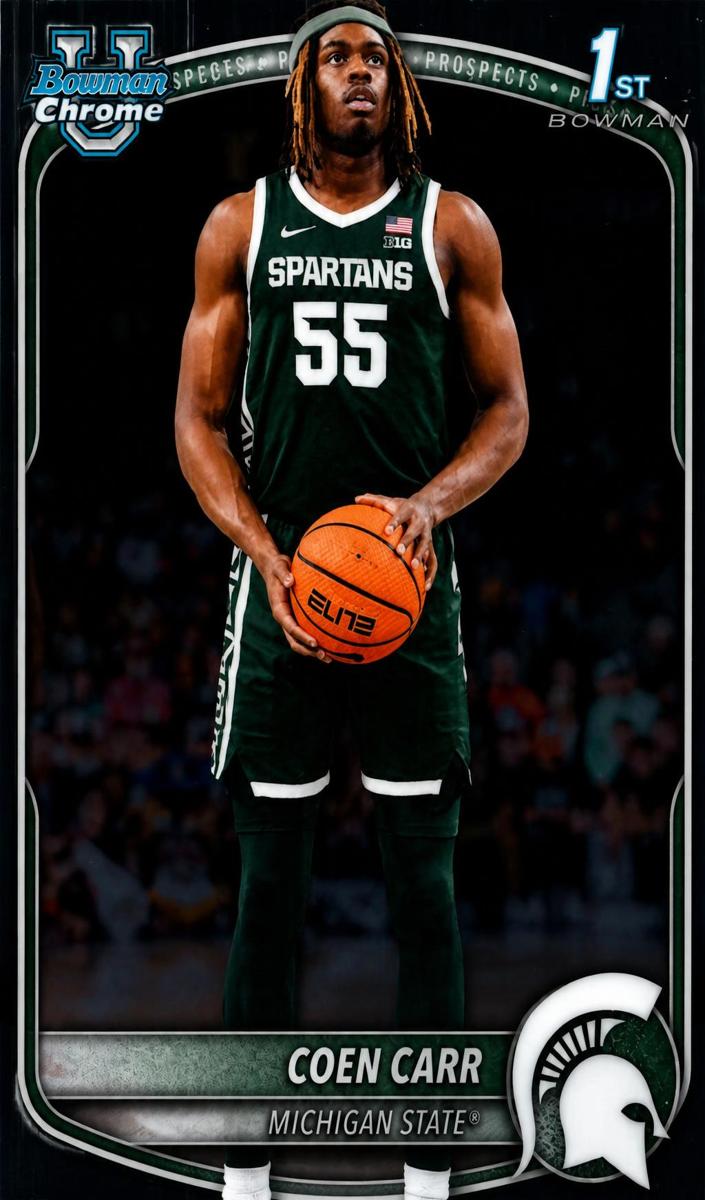 Coen Carr 2025 Bowman Basketball card