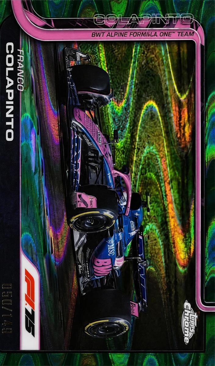 2025 Franco Colapinto [Green RayWave Refractor] #87