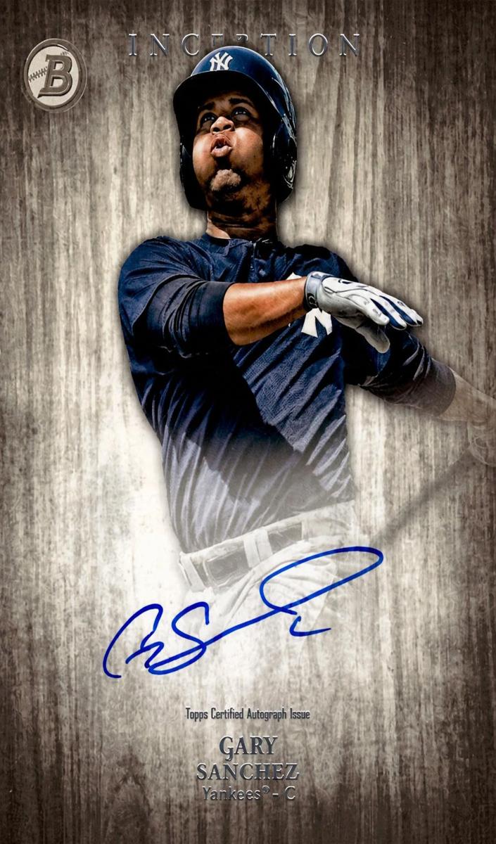 2014 Bowman Inception Gary Sanchez #PA-GS card