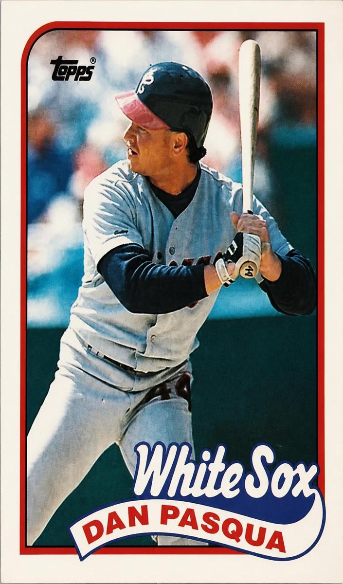 1989 Topps Dan Pasqua #558 card