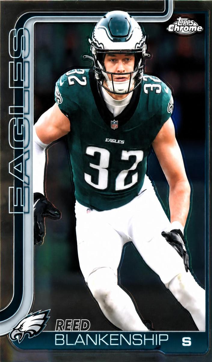 Reed Blankenship 2025 Topps Chrome Football card