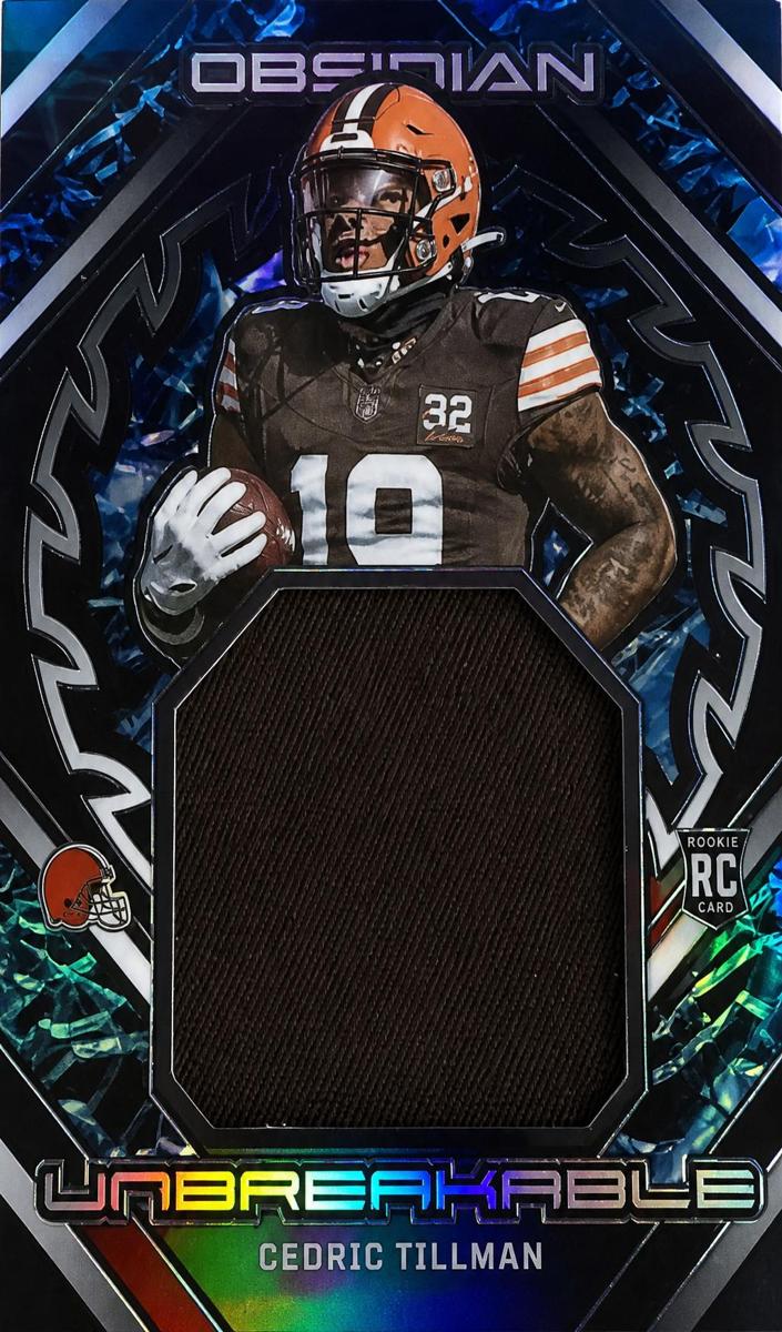 2023 Panini Obsidian Cedric Tillman #UM-CTI card