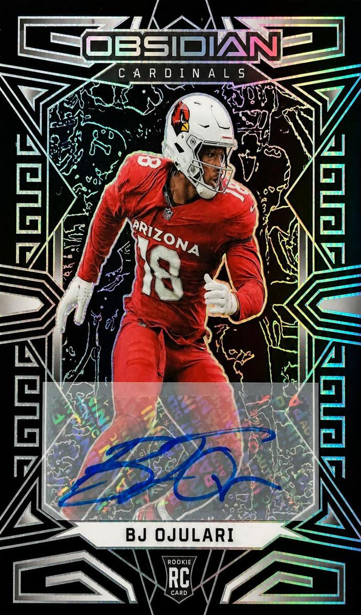 2023 Panini Obsidian BJ Ojulari #102 card