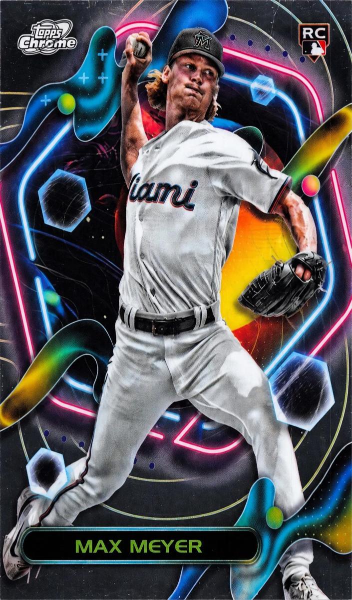 2023 Topps Cosmic Chrome Max Meyer #111 card