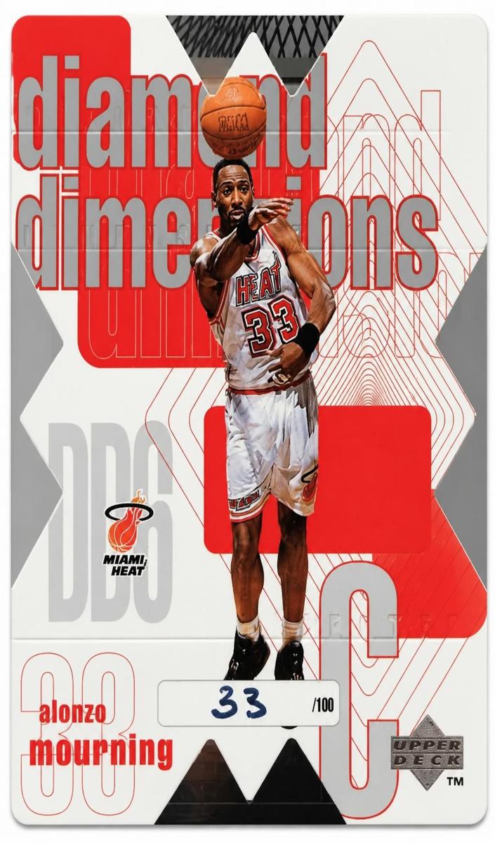 1997 Alonzo Mourning #DD6