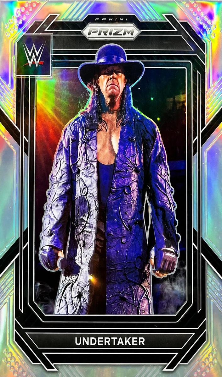 2023 Panini Prizm Blueprizm Blue #172 Undertaker front