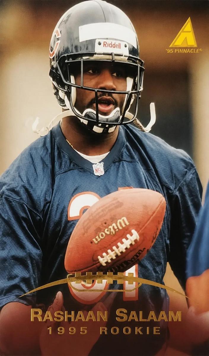 1995 Pinnacle Rashaan Salaam #217 card
