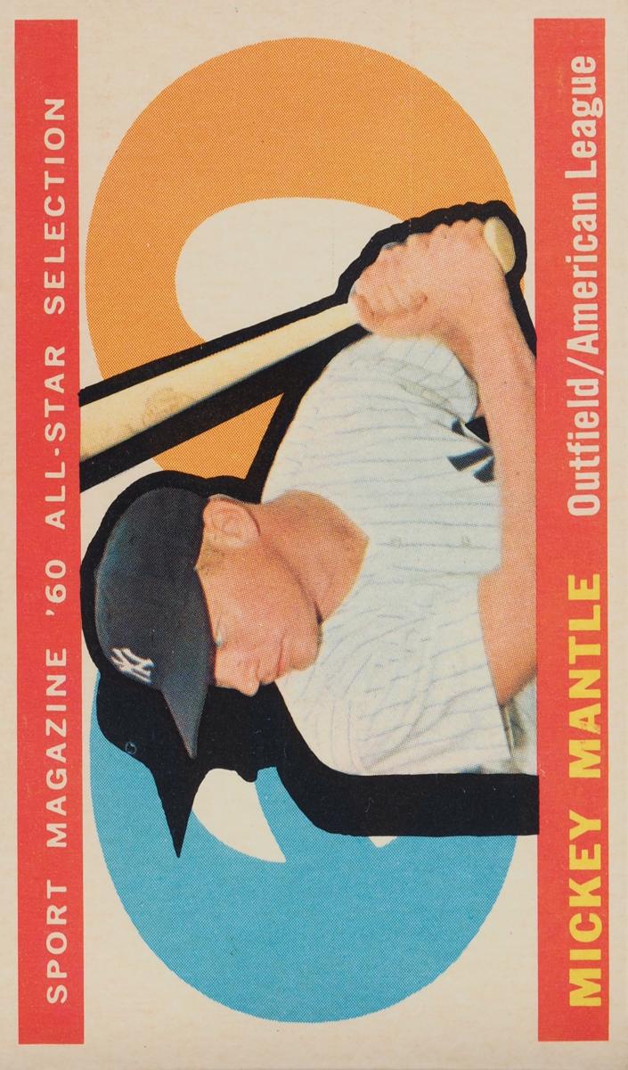 1960 All-Star Mickey Mantle #563