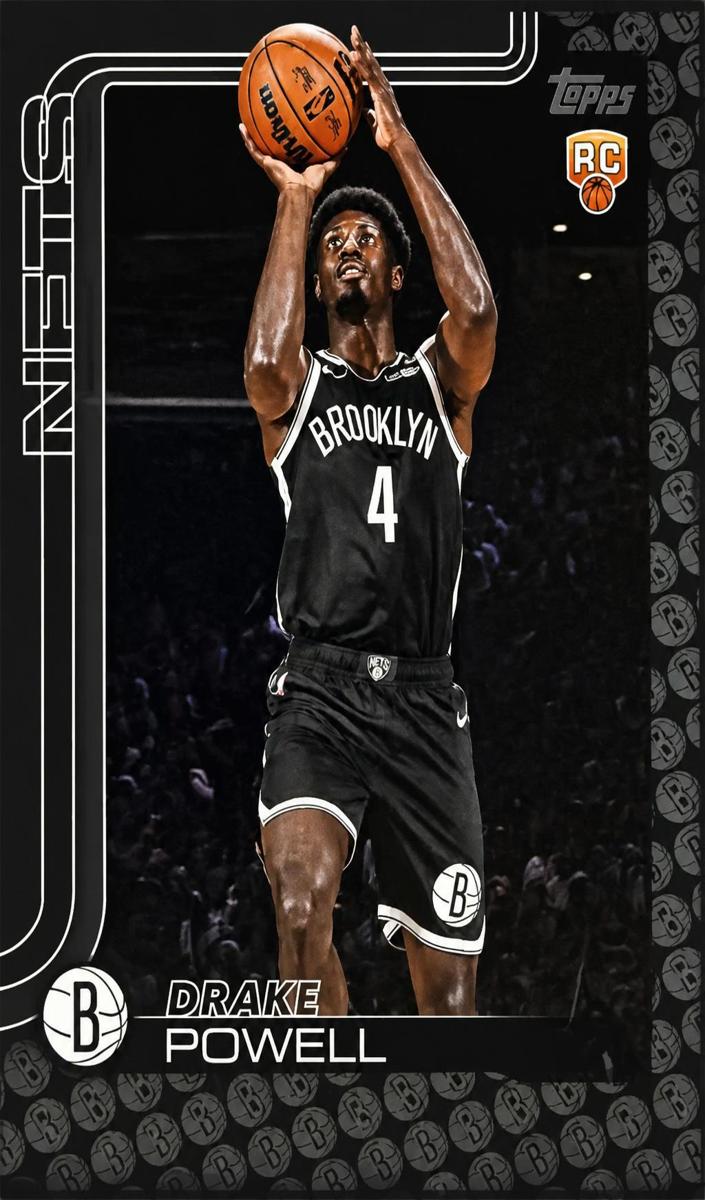 Drake Powell 2025 Topps Basketball card