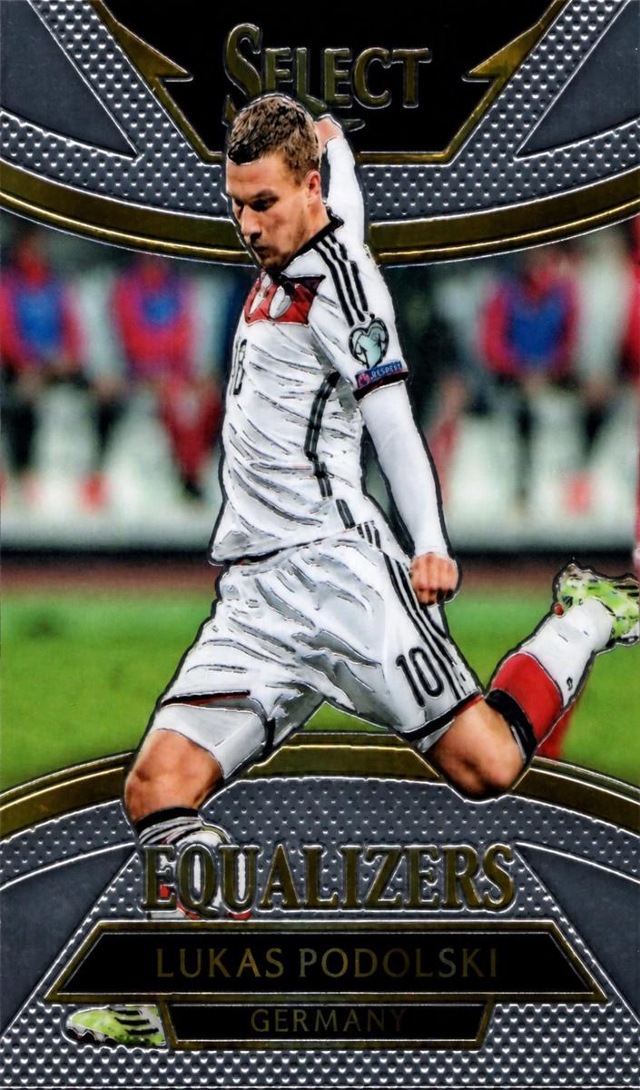 2015 Panini Select Lukas Podolski #10 card