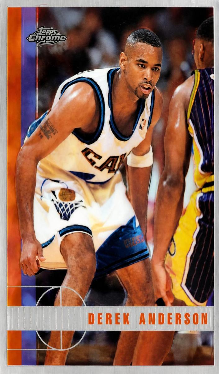 1997 Topps Chrome Derek Anderson #173 card