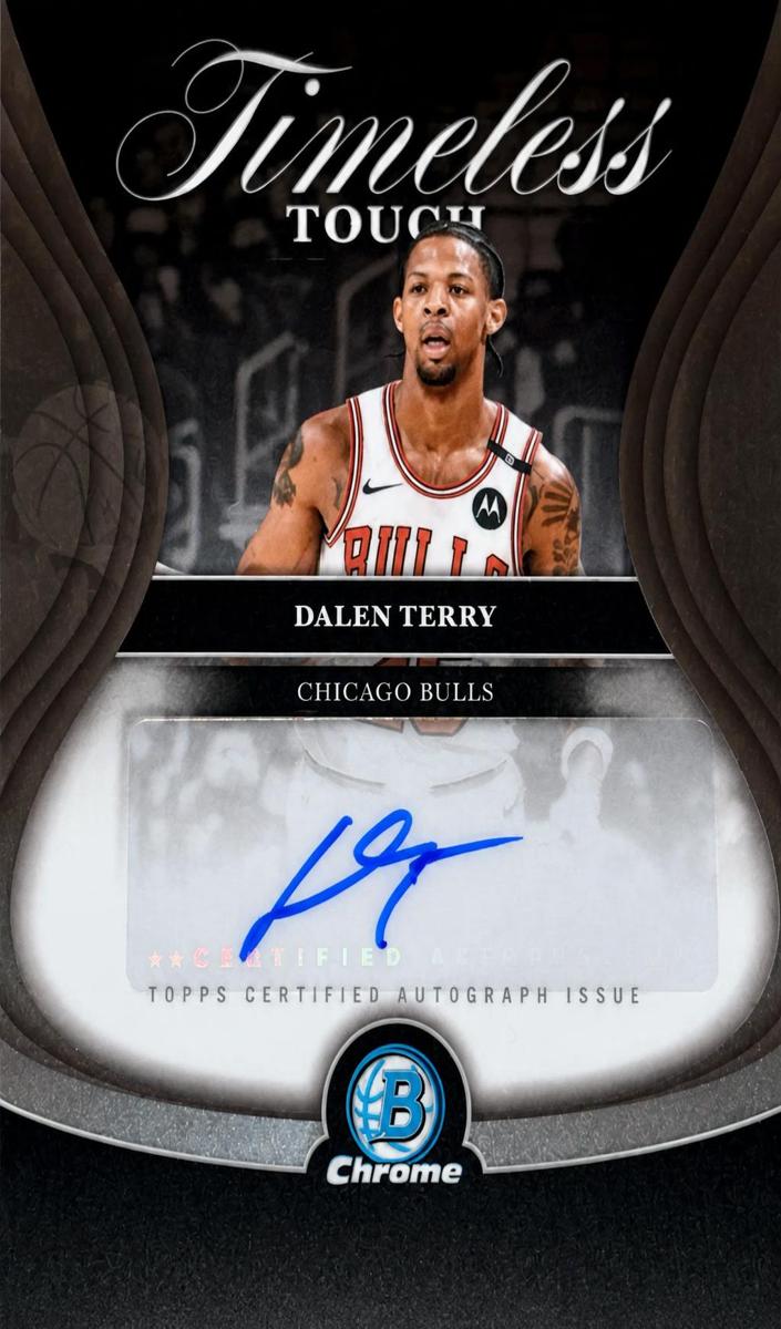 Dalen Terry 2025 Bowman Basketball card
