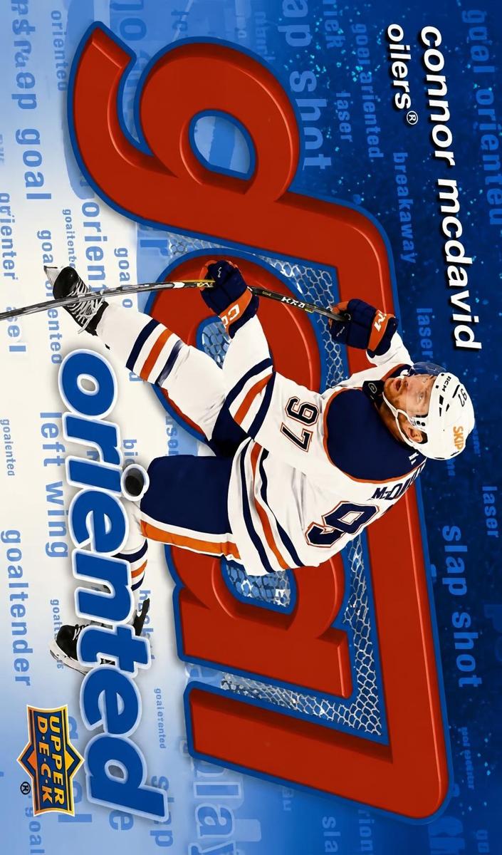2025 Upper Deck Connor McDavid [Speckle] #GO-11 card