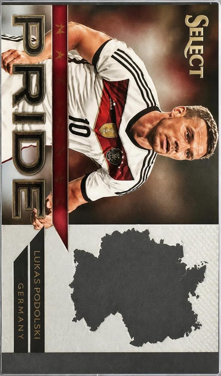 2015 Panini Select Lukas Podolski #20 card