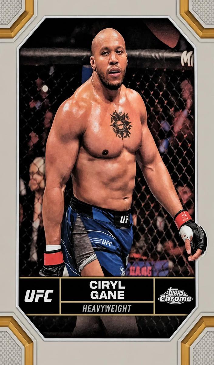 2024 Ciryl Gane [Green Refractor] #47