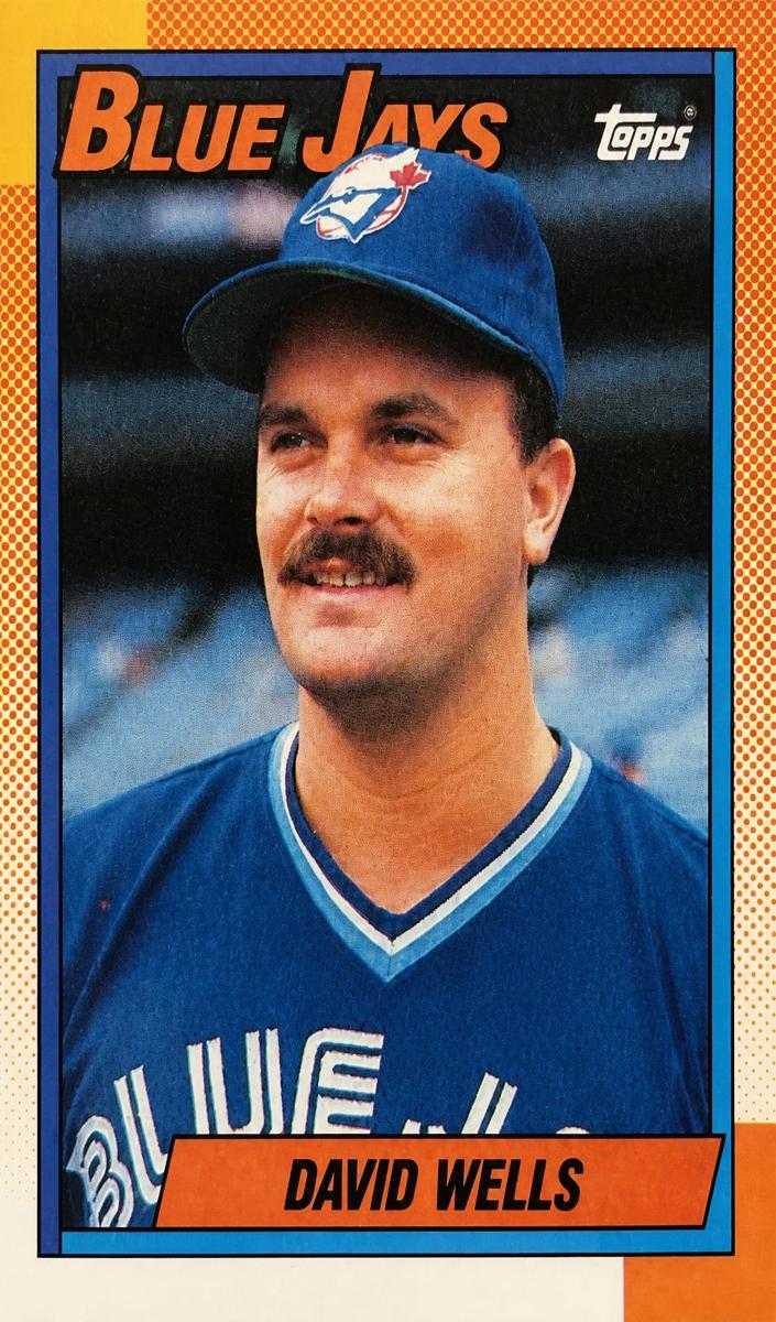 1990 Topps David Wells #229 card