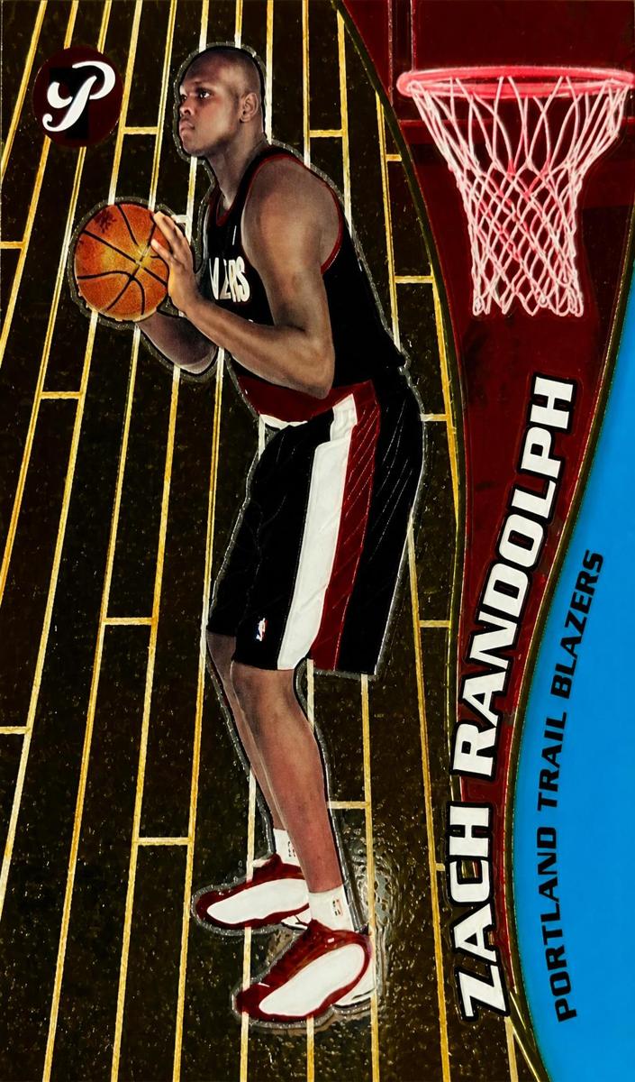 2001 Topps Pristine Zach Randolph #87 card