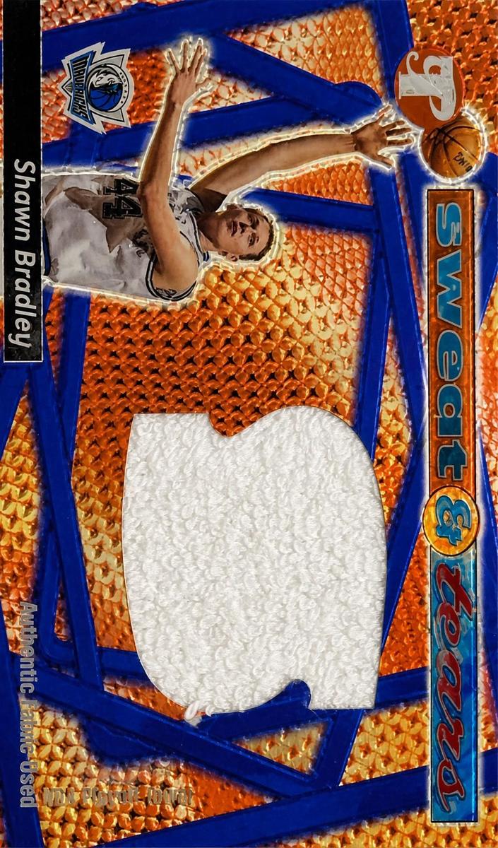 2001 Topps Pristine Shawn Bradley #DM-SB card
