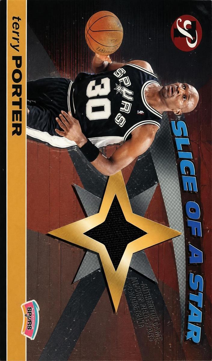 2001 Topps Pristine Terry Porter #S-TP card