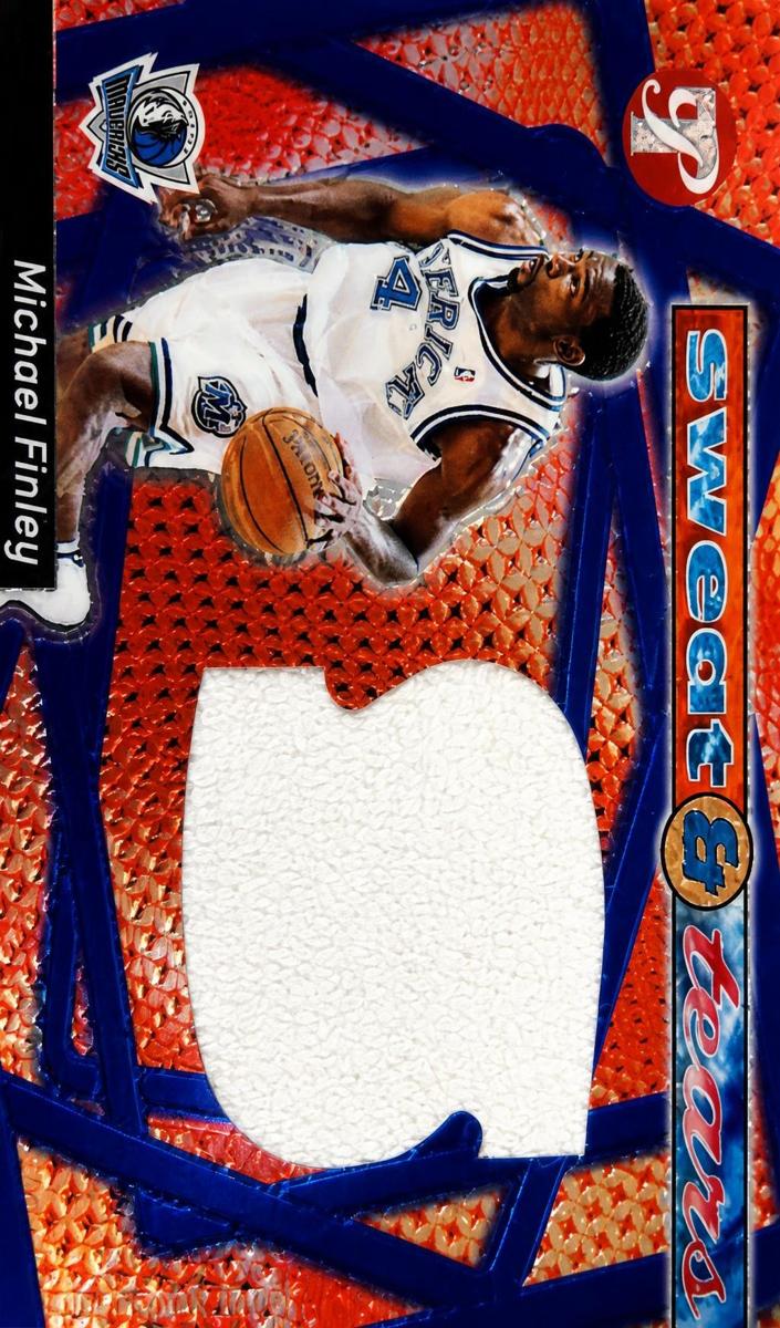 2001 Topps Pristine Michael Finley #DM-MF card