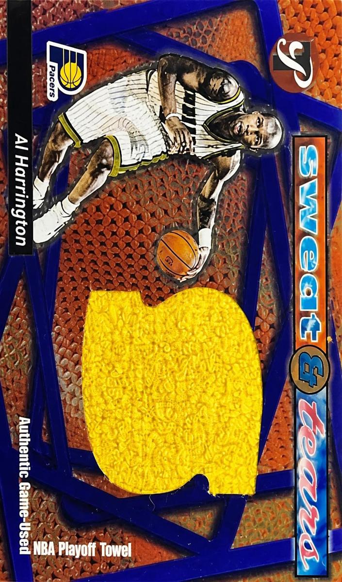 2001 Topps Pristine Al Harrington #IP-AH card