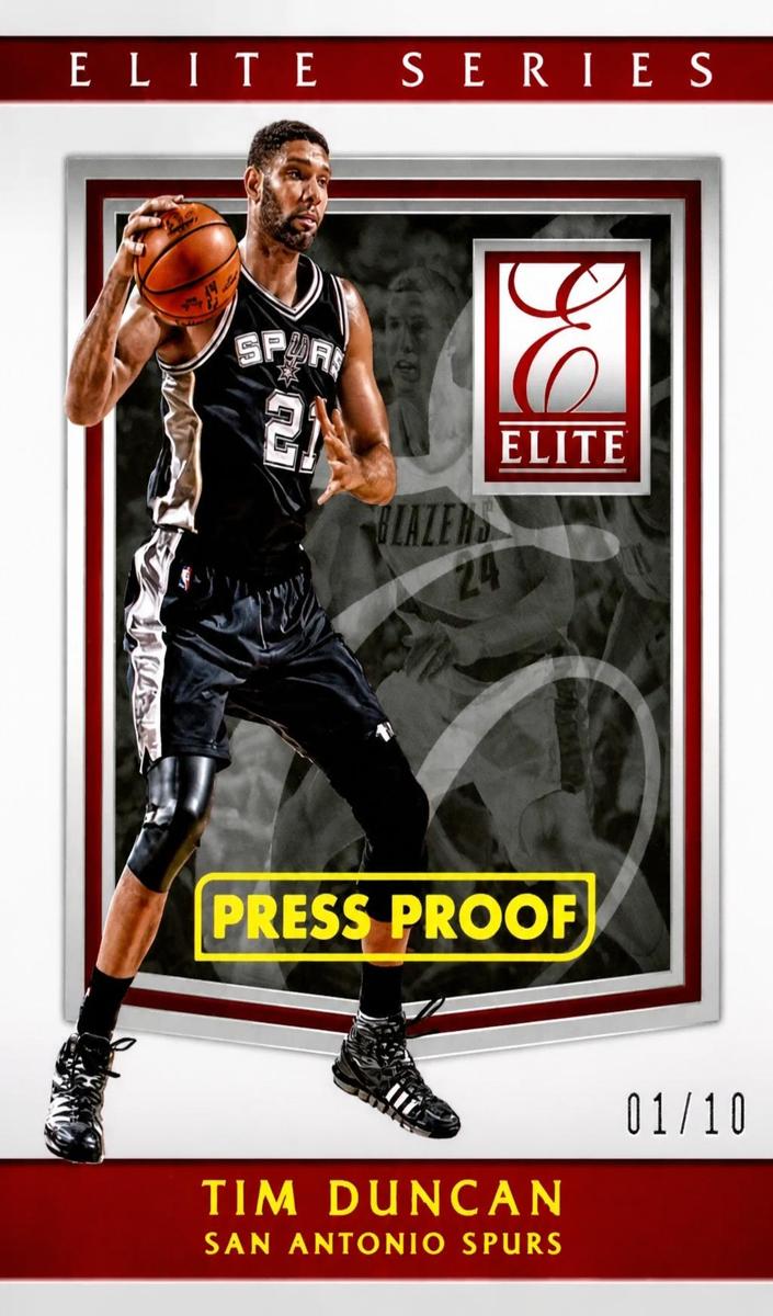 2015 Tim Duncan [Press Proof Gold] #40