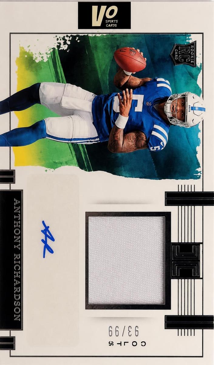 2023 Anthony Richardson #RPA-AR