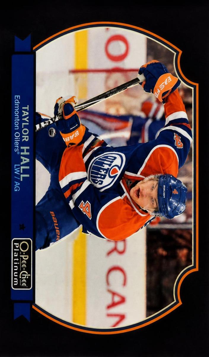 2014 O-Pee-Chee Platinum Taylor Hall #38 card