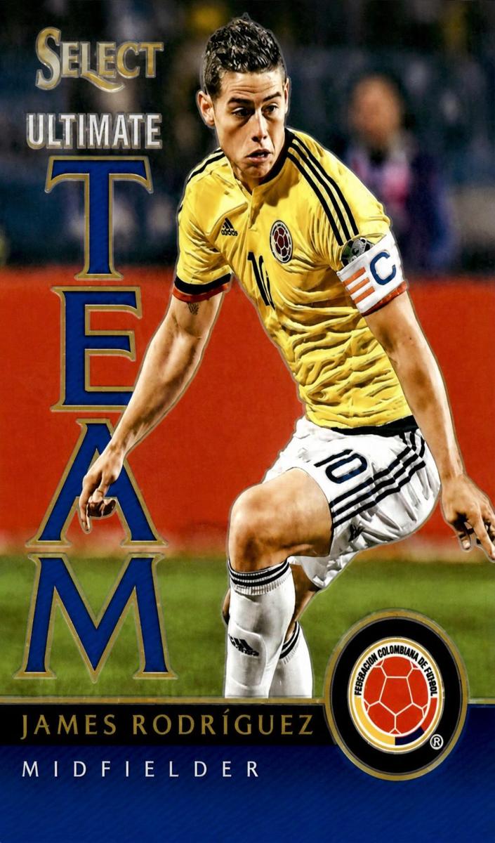 2015 James Rodriguez [Blue] #12