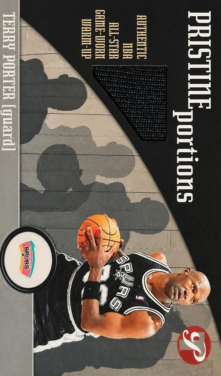 2001 Topps Pristine Terry Porter #PP-TP card