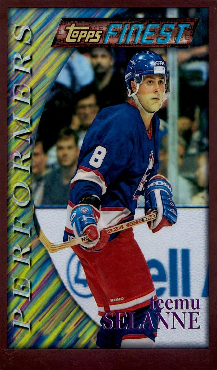 1995 Teemu Selanne [Refractor] #155