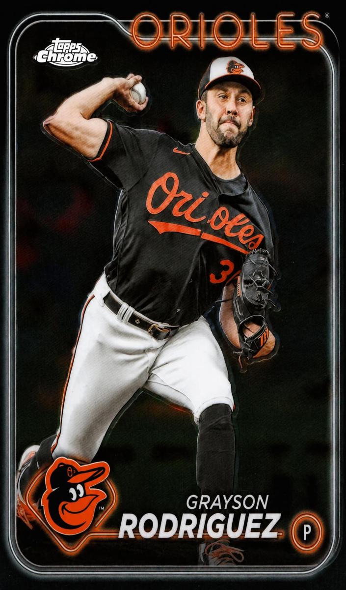 Grayson Rodriguez 2024 Topps Chrome Baseball card