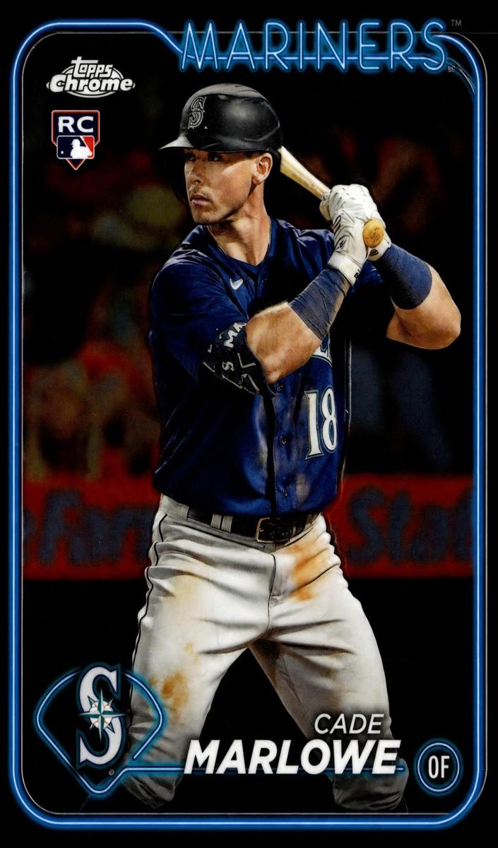 Cade Marlowe 2024 Topps Chrome Baseball card